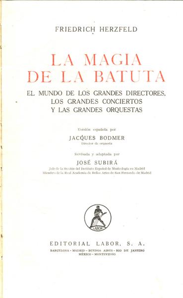 La Magia De La Batuta