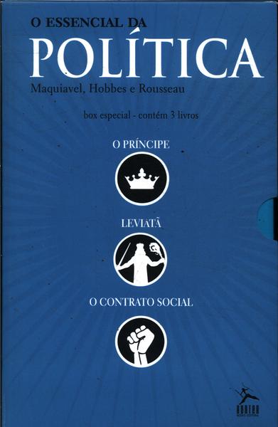 O Essencial Da Política (box Com 3 Volumes)