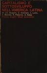 Capitalismo E Sottosviluppo Nell' America Latina