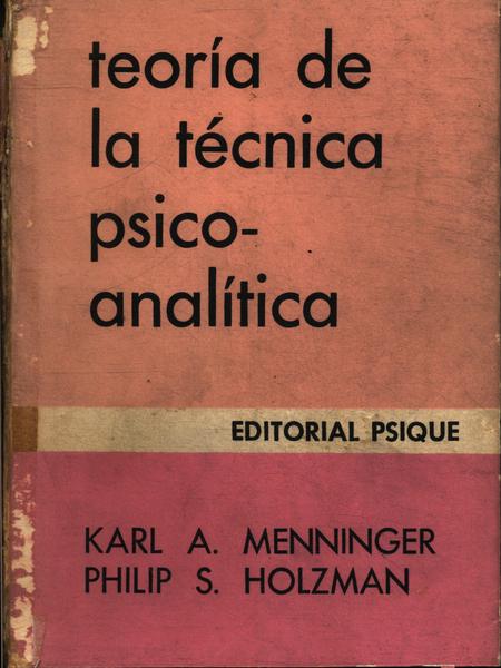 Teoria De La Técnica Psico-analítica