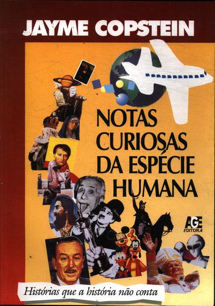 Notas Curiosas Da Espécie Humana