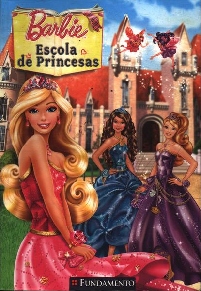 Barbie Escola de Princesas - Livro com Autocolantes - Livro - Bertrand