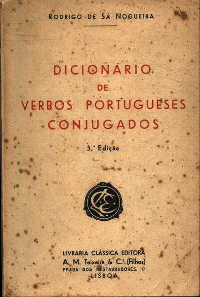 Dicionário De Verbos Portugueses Conjugados