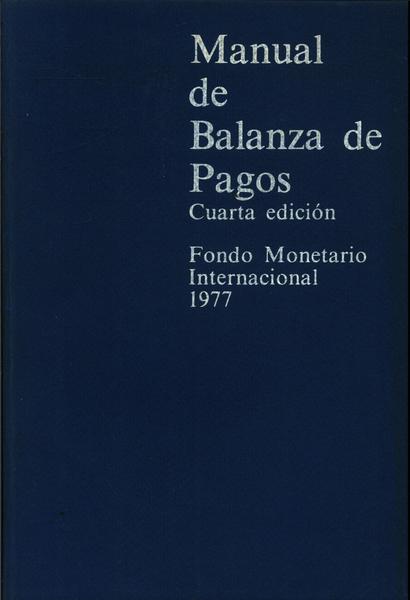 Manual De Balanza De Pagos