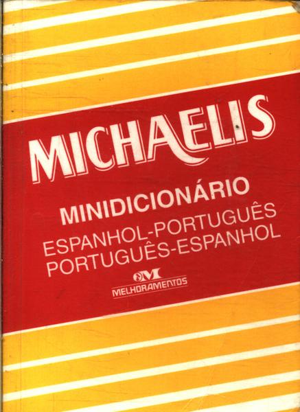 Minidicionário Michaelis Português-espanhol Espanhol-português(1993)