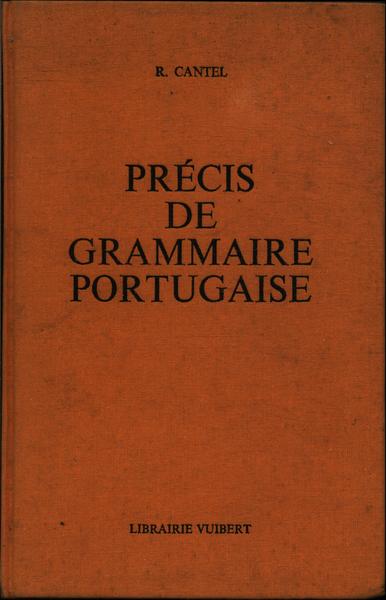 Précis De Grammaire Portugaise