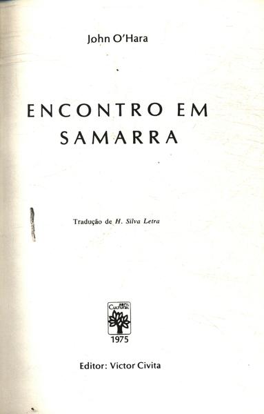 Encontro Em Samarra