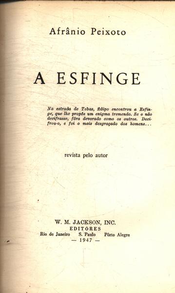 A Esfinge