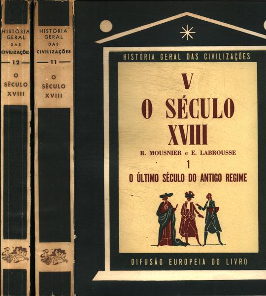 O Século Xviii (2 Volumes)