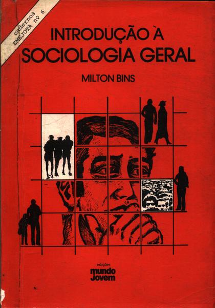 Introdução À Sociologia Geral