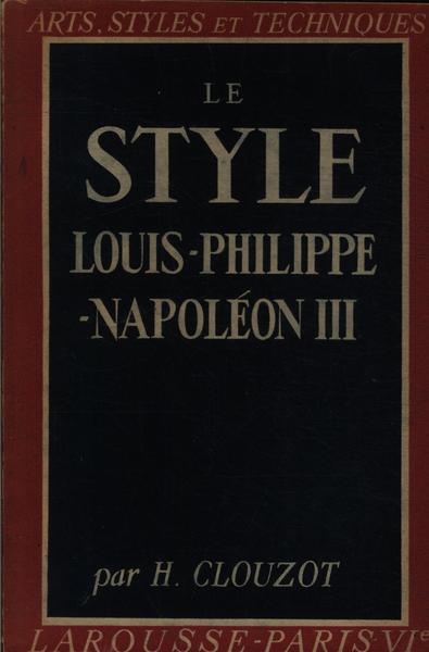Le Style Louis-philippe-napoléon Iii