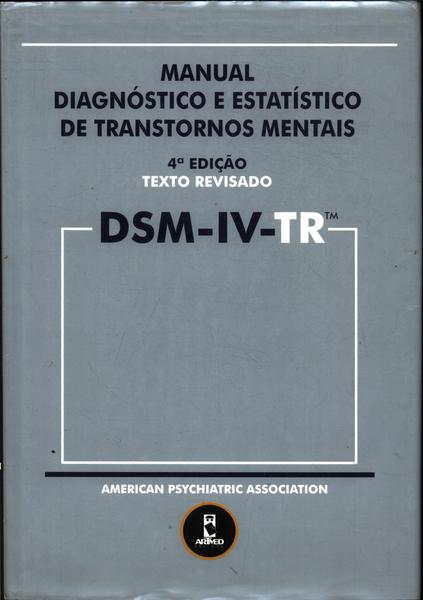 Manual Diagnóstico E Estatístico De Transtornos Mentais