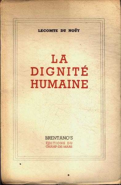 La Dignité Humaine