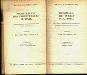 Dicionário De Técnica Industrial / Wörterbuch Der Industriellen Technik Tomo 7