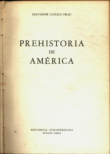 Prehistoria De America