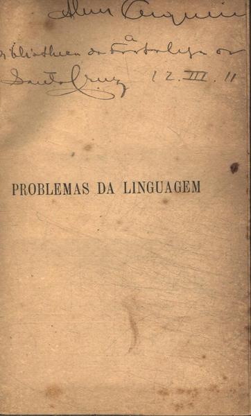 Problemas Da Linguagem