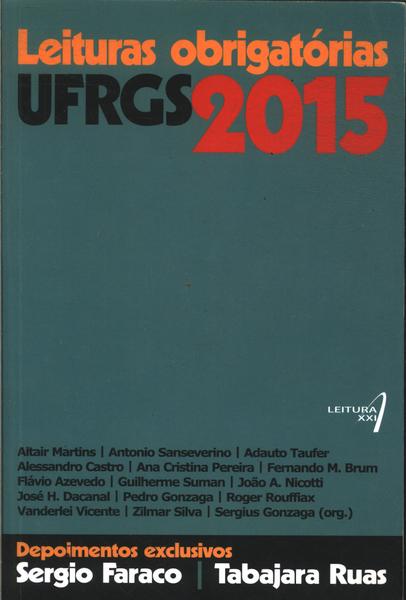 Leituras Obrigatórias Ufrgs (2015)