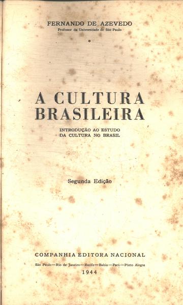 A Cultura Brasileira