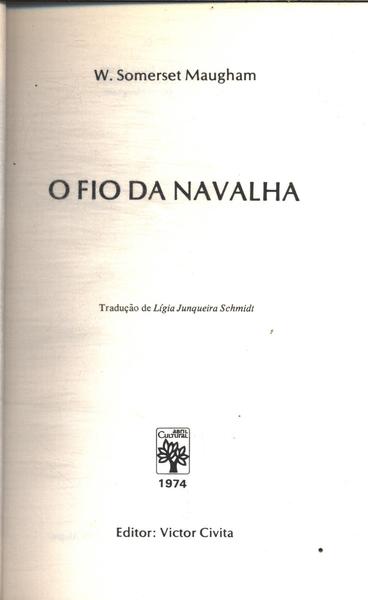 O Fio Da Navalha