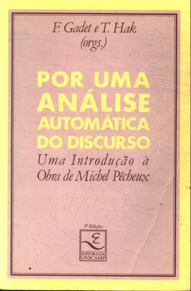 Por Uma Análise Automática Do Discurso