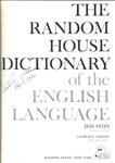 The Random House Dictionary Of The English Language (1973)