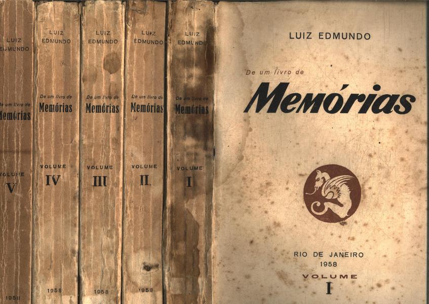 De Um Livro De Memórias (em 5 Volumes)