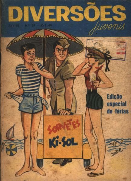 Revista Diversões Juvenis - Ano 3 - Nº 29