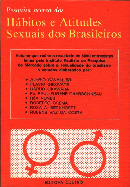 Pesquisa Acerca Dos Hábitos E Atitudes Sexuais Dos Brasileiros