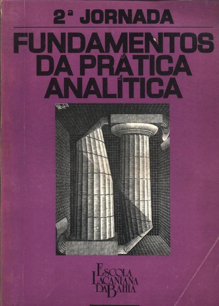 2ª Jornada Fundamentos Da Prática Analítica