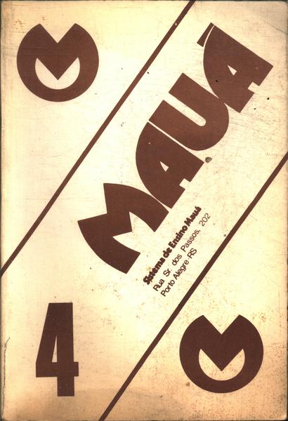 Caderno Mauá 4 (1985)