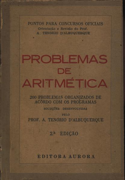 Problemas De Aritmética - Exercícios (1964)