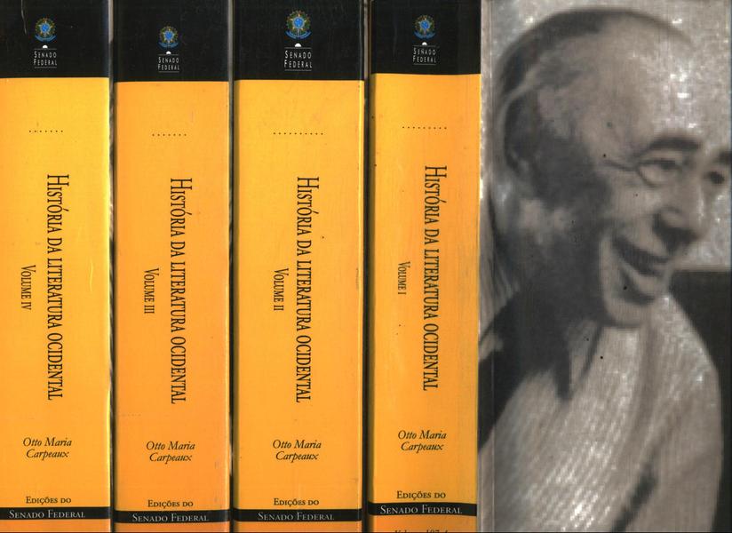 História Da Literatura Ocidental (4 Volumes)