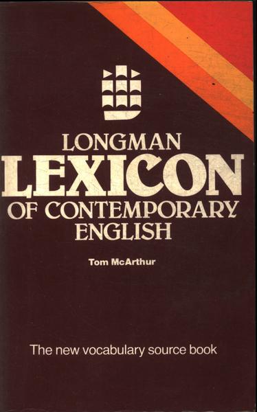 Longman Lexicon Of Contemporary English