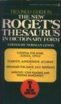 The New Roget's Thesaurus In Dictionary Form