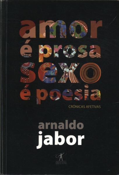 Amor É Prosa, Sexo É Poesia