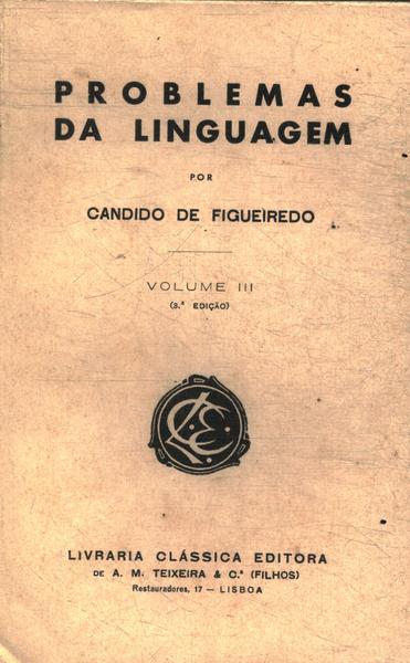 Problemas Da Linguagem Vol 3