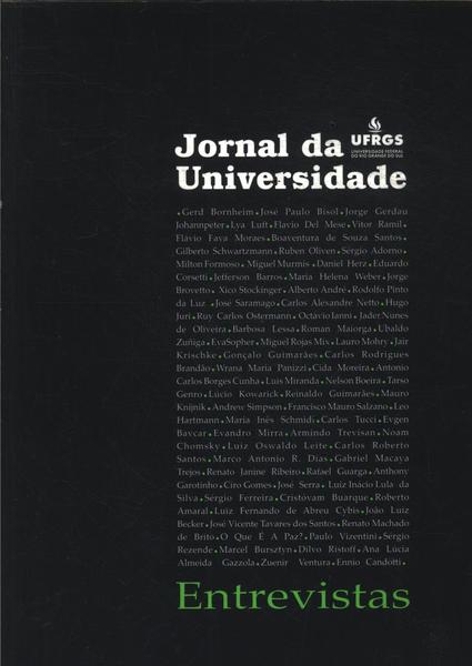 Jornal Da Universidade: Entrevistas