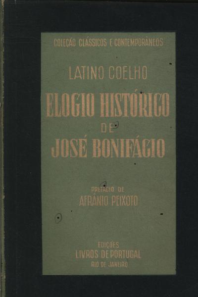 Elogio Histórico De José Bonifácio