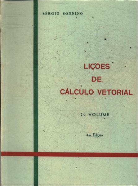 Lições De Cálculo Vetorial Vol 2