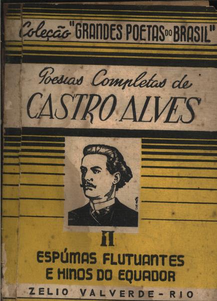 Poesias Completas De Castro Alves Vol 2