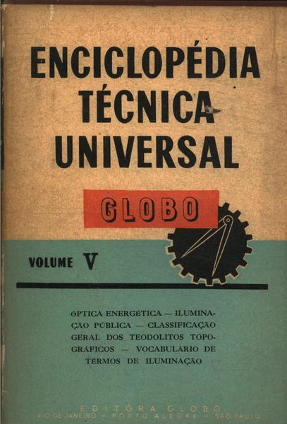 Enciclopédia Técnica Universal Vol 5