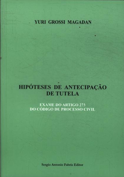 Hipóteses De Antecipação De Tutela