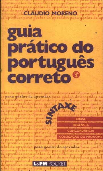 Guia Prático Do Português Correto Vol 3