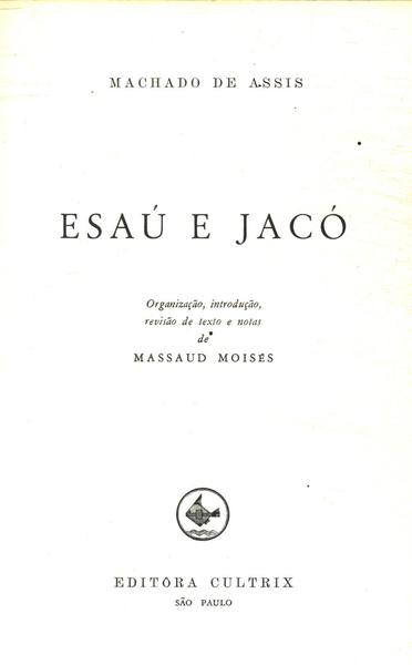 Esaú E Jacó