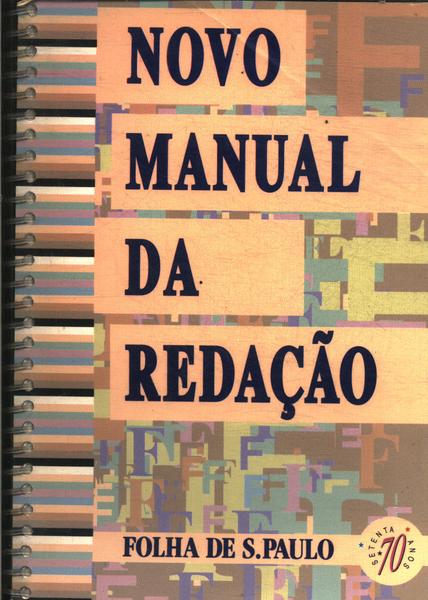Novo Manual Da Redação (1992)