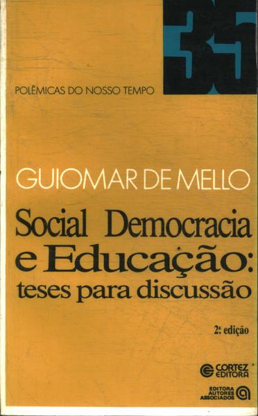 Social Democracia E Educação