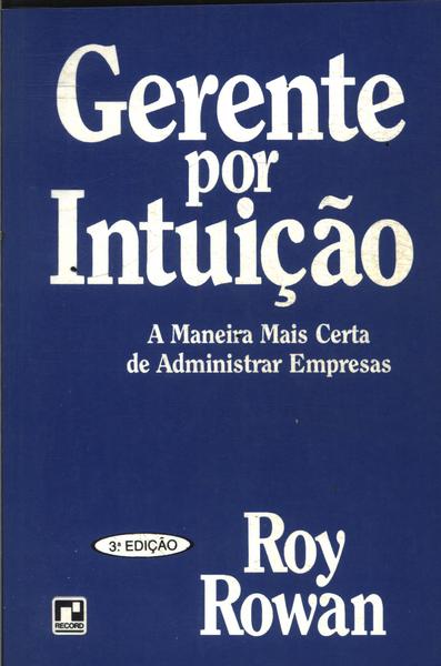 Gerente Por Intuição