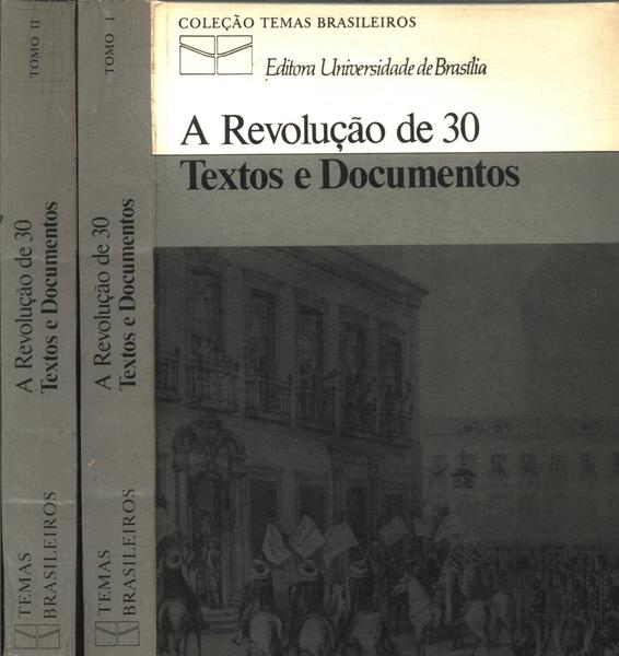 A Revolução De 30 (2 Volumes)