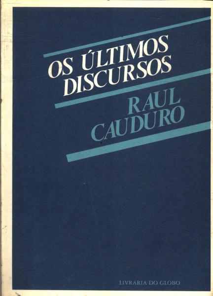 Os Últimos Discursos