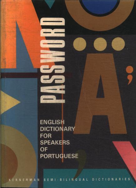 Password - English Dictionary For Speakrs Of Portuguese (1993_